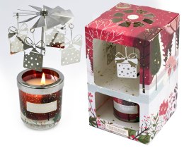 Świeca zapachowa z karuzelą 