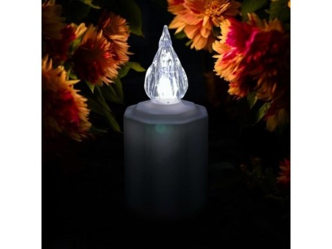 Świeczka led / wkład do zniczy 11cm a7155w-w