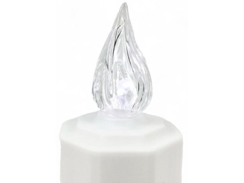 Świeczka led / wkład do zniczy 11cm a7155w-w