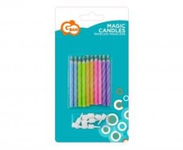 Świeczki magiczne pastelowe 10szt. PF-SMP