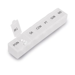 Tygodniowy pojemnik na tabletki z 7 przegródkami