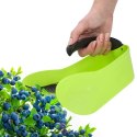 Zbieraczka do drobnych owoców, zielona, z tworzywa