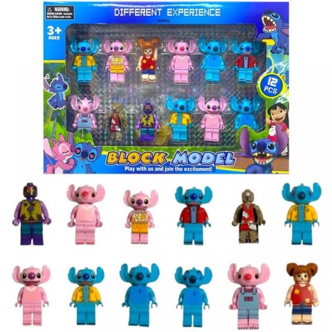 Zestaw figurek 12szt. STITCH B-3891