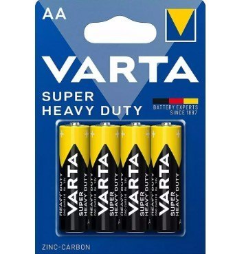 Bateria cynkowa Varta R6 Super Heavy Duty blister 4szt.