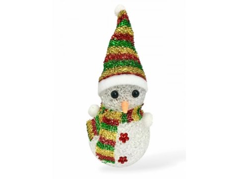 Dekoracja świąteczna bałwan mix | 7351