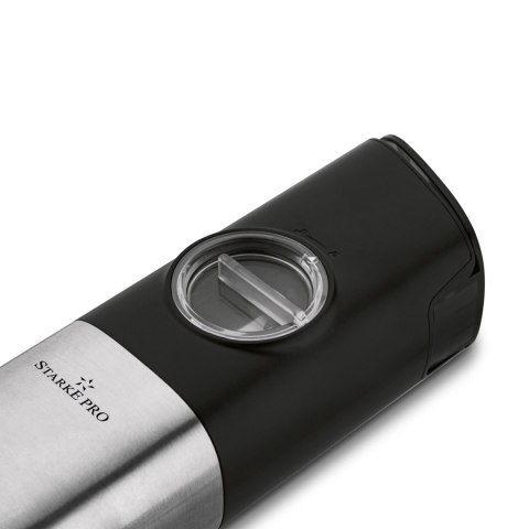 Dwa młynki grawitacyjne z akumulatorem - komplet młynków do przypraw Starke Pro Magna 2 sztuki