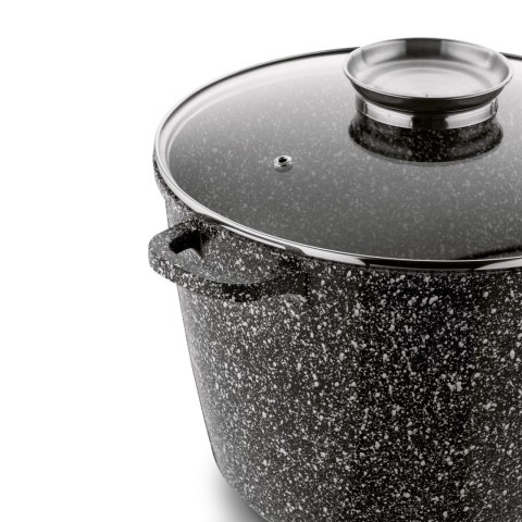 Garnek ceramiczny wysoki Konighoffer Kingstone 14 l okrągły z aromatyzerem