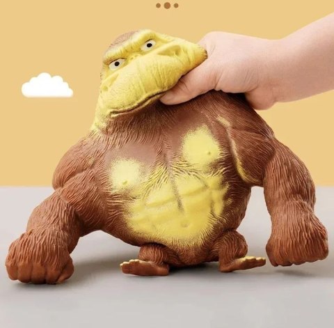 Gniotek antystresowy goryl małpa duży XL gigant 22cm