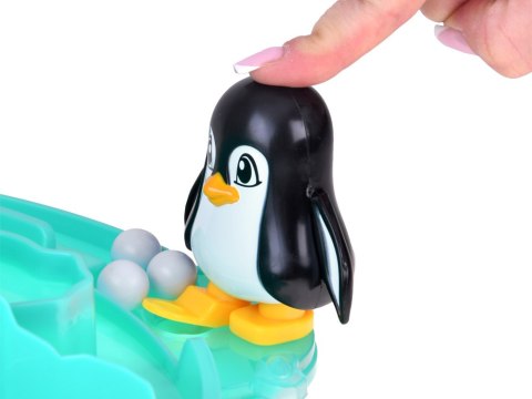 Gra zręcznościowa "Pingwiny ruszają!" - lodowa bitwa na śnieżki GR0767