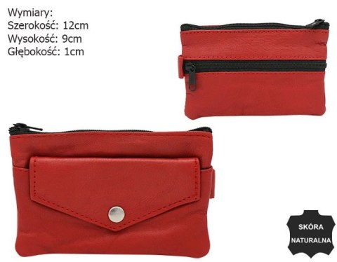 Kluczówka skórzana KC-01-LN-6791 RED