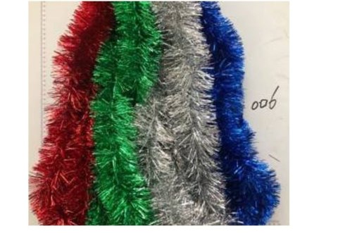 Łańcuch girlanda na choinkę 12szt.