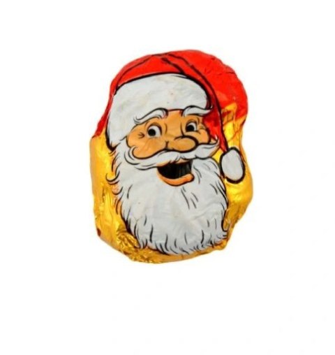 Mikołaj 13g głowa czekoladowa 60szt.