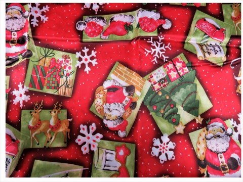 Obrus świąteczny 150 x 250 cm BOŻE NARODZENIE