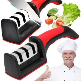 Ostrzałka do noży kuchenna osełka trójfazowa 3w1