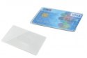 Plastikowy przeźroczysty identyfikator 85 x 54mm 3071