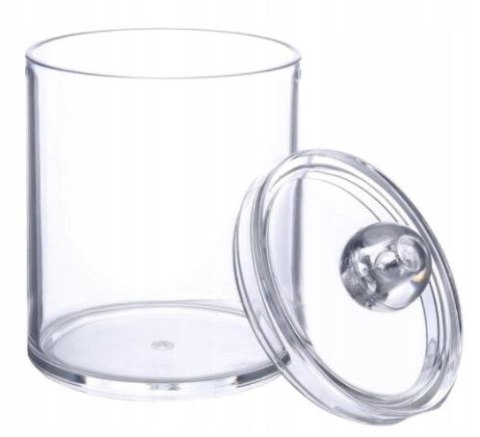 Pojemnik na patyczki do uszu waciki kosmetyczne higieniczne organizer akryl PID0668