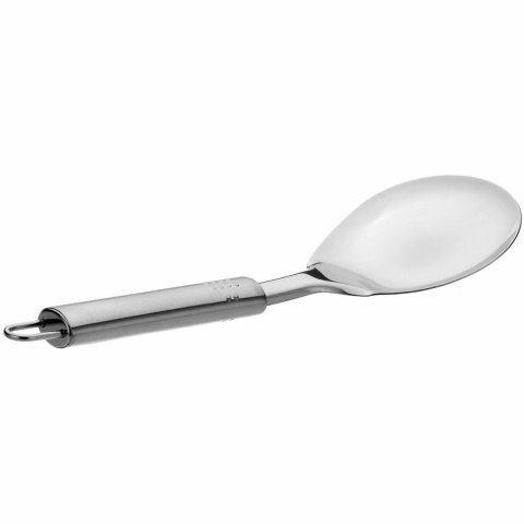 Poręczna i precyzyjnie wykonana łyżka stalowa do sałatek Paula