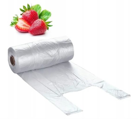 Reklamówki zrywki HD rolka A'300 poniżej 15 mic 25 x 45