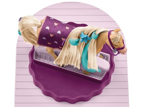Schleich obrotowa stacja do pielęgnacji koni Sofia koń figurka akcesoria ZA6003