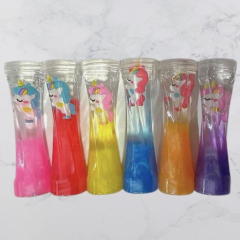 Slime masa plastyczna magiczna glut kolorowy dzieci figurka JEDNOROŻEC V2