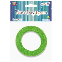 Taśma florystyczna jasnozielona 12mm x 25m | MT-1221