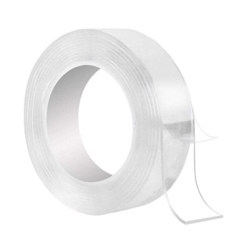 Taśma samoprzylepna dwustronna akrylowa 1 m szer. 2cm BEZBARWNA YWZ-101