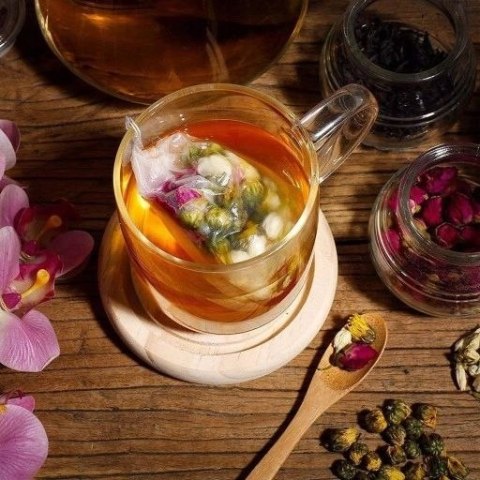 Torebki woreczki do zaparzania parzenia herbaty ziół filtr 100szt. 0845