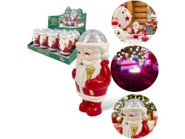 Zestaw Mikołaj z kulą disco 16cm | 7349