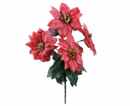 Bukiet św. 5 szt dł. 30 cm śr.11 cm CZERWONY