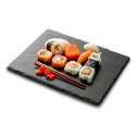 Deska kamienna do serwowania przekąsek łupkowa Starke Pro 30 x 25 cm prostokątna