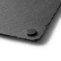 Deska kamienna do serwowania przekąsek łupkowa Starke Pro 30 x 25 cm prostokątna