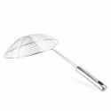 Ergonomiczna stalowa łyżka cedzakowa szumówka Pajęczynka 20 cm