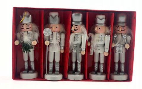 Figurka zawieszka 5szt. DZIADEK DO ORZECHÓW