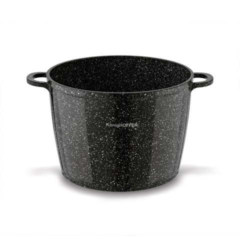 Garnek ceramiczny wysoki Konighoffer Kingstone 6,85 l okrągły z aromatyzerem i 2 nakład