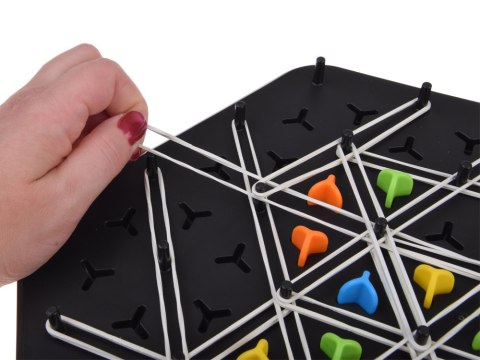 Gra strategiczna szachy łańcuchowe - zajmij jak najwięcej trójkątów! GR0764