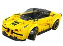 Klocki techniczne sportowe auto ŻÓŁTE 143-elementy + naklejki ZA5742