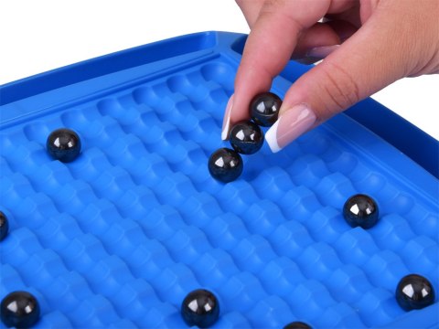 Magnetyczna gra strategiczna z kulkami i kołem fortuny dla rodziny | GR0763
