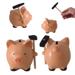 Skarbonka ceramiczna ŚWINKA Z MŁOTKIEM TG42065