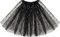 Spódniczka tiulowa brokatowa dla dziewczynek z tiulu tutu błyszcząca dł.30cm PID0010