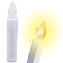 Świeczka led do stroika na choinkę świeca stołowa lampka krótka 9cm