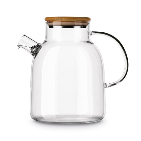 Szklany borokrzemowy dzbanek ze sprężynką na gorące i zimne napoje 1,8l NEXO