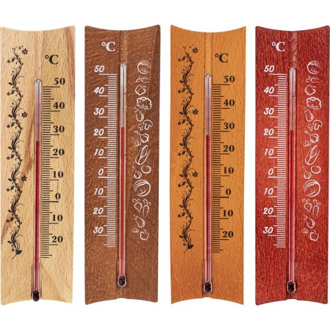 Termometr drewniany pokojowy | 010200