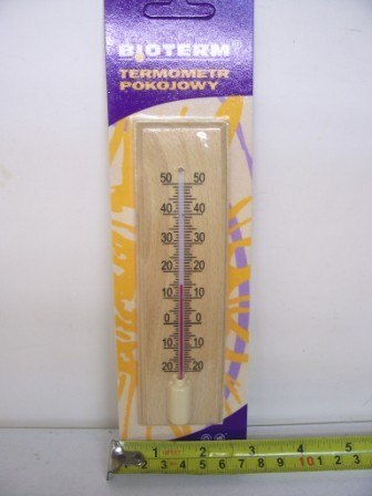 Termometr drewniany pokojowy | 010200