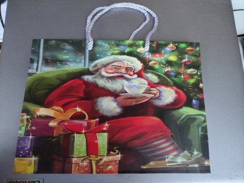 Torebki 12szt. BOŻE NARODZENIE 32 x 26cm