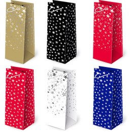 Torebki ozdobne 10szt. AL-2 AVANTGARDE set 32 Gwiazdki 12 x 36,9 x 11cm