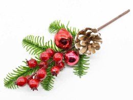 Gałązka ozdobna świąteczna CV34036