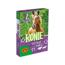 Karty do gry PIOTRUŚ PAMIĘĆ-KONIE
