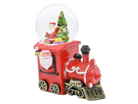 Kula śnieżna lokomotywa z Mikołajem BOŻE NARODZENIE TG74779