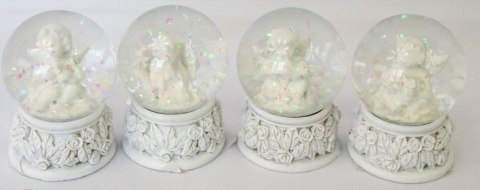 Kula śnieżna wodna 6cm ANIOŁEK 7062