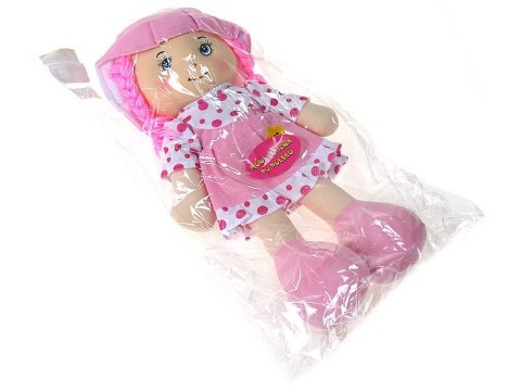 Lalka szmacianka 45cm mówi i śpiewa po polsku